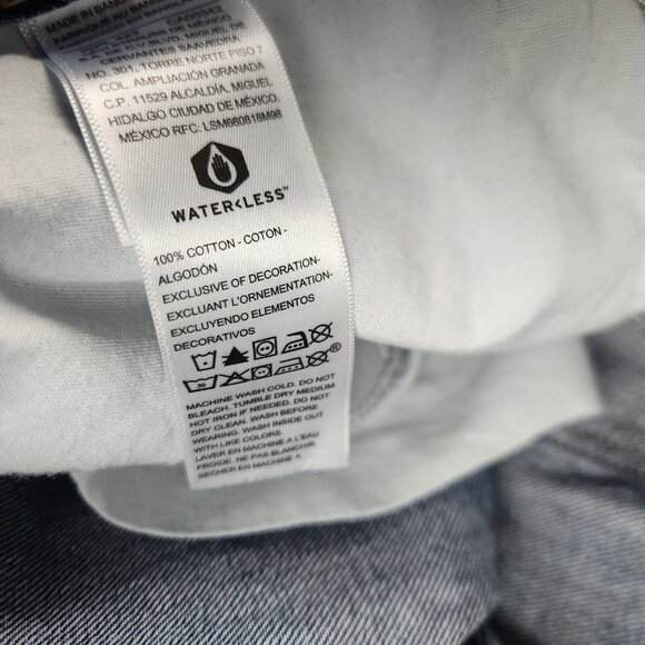 Levi's Jeans Men's 36x29 Straight Leg Carpenter Contractor Blue Denim Workwear - Picture 13 of 13